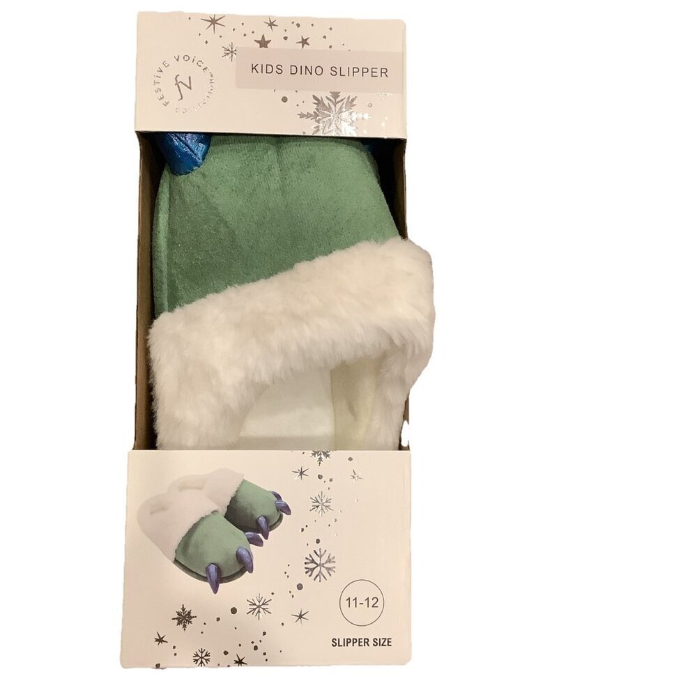 Kid’s Dino Slipper Size 11/12, New In Box - Picture 3 of 5